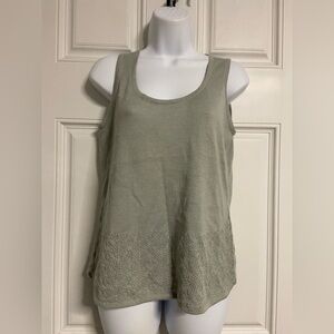 T27a- CALLINA Sage Green BABY ALPACA-SILK Sweater Top